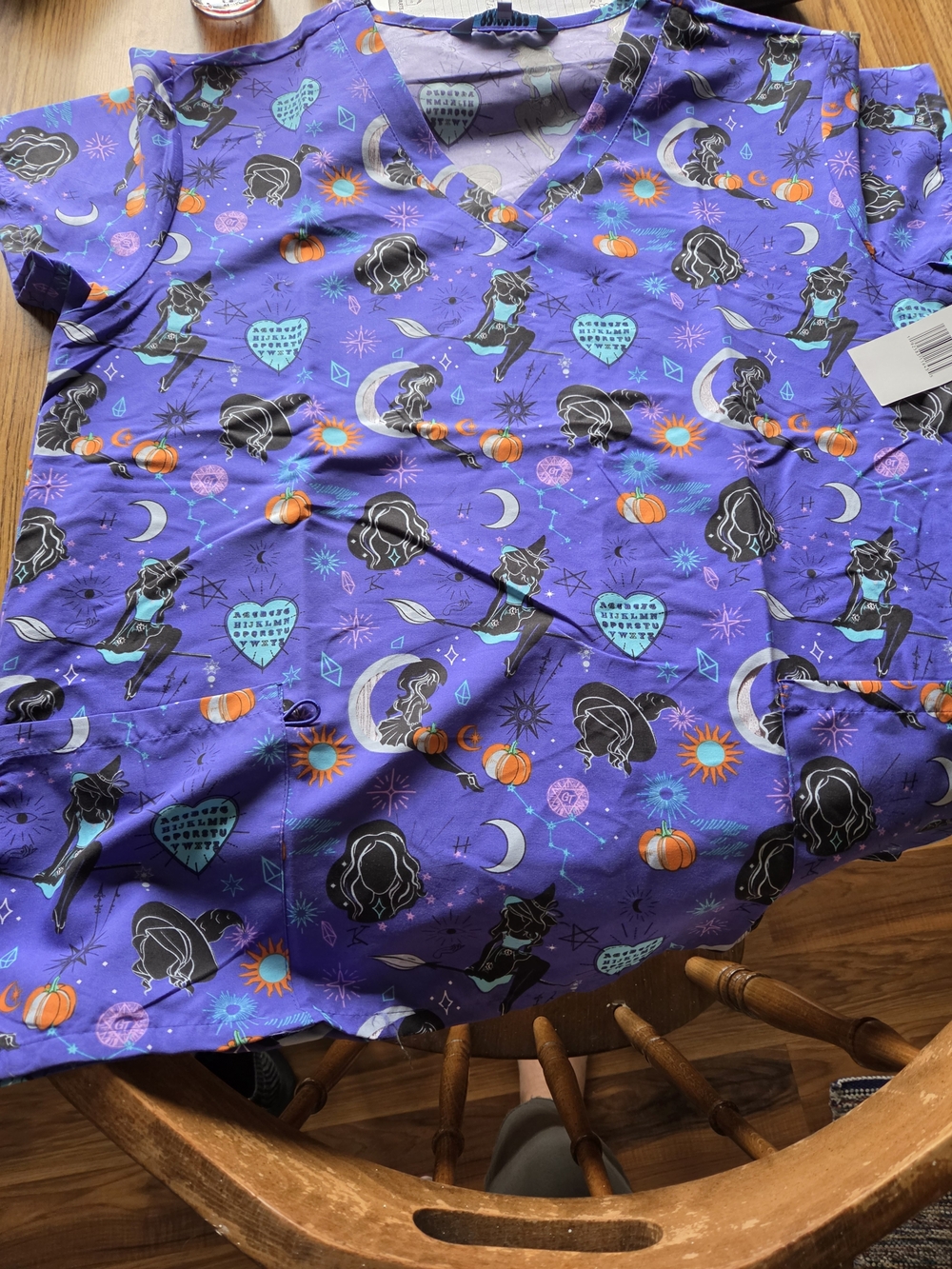 Purple Printed Women's Bottoms